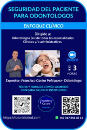 SEGURIDAD DEL PACIENTE PARA ODONTOLOGOS